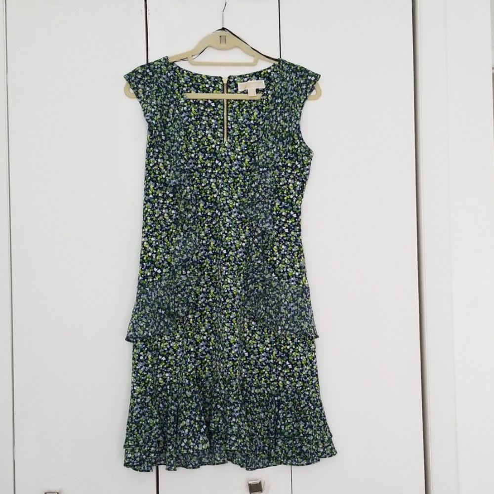 MK flowered pattern dress